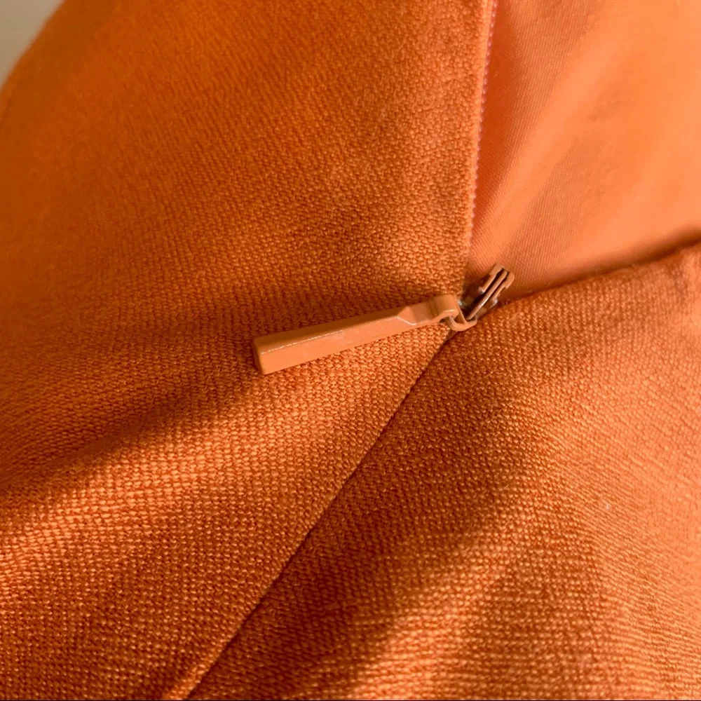 🤩 MANGO Dress in Dull Orange Colour 🍊 - Picture 10 of 14